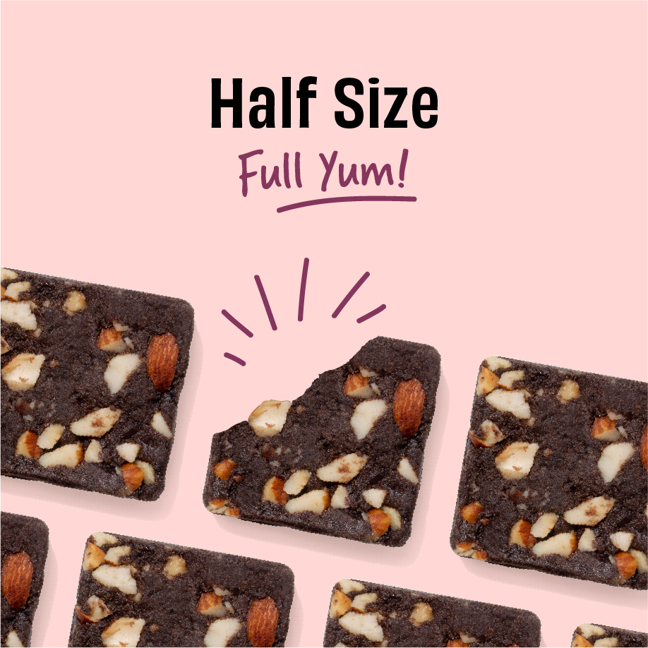 The Whole Truth - Mini Protein Bars - Double Cocoa- Pack of 8 | 8 x 27g