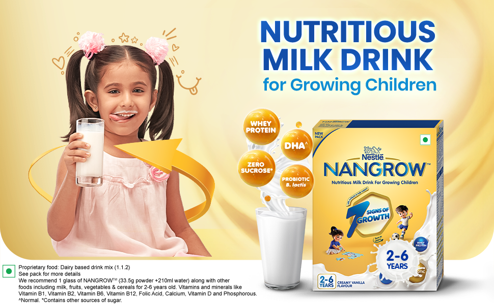 Nestlé Nangrow Nutritious Milk Drink Powder with Dino activity book, 400g