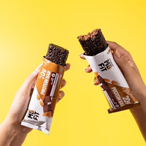 MuscleBlaze 20g Protein Bar, Choco Almond,Pack of 6