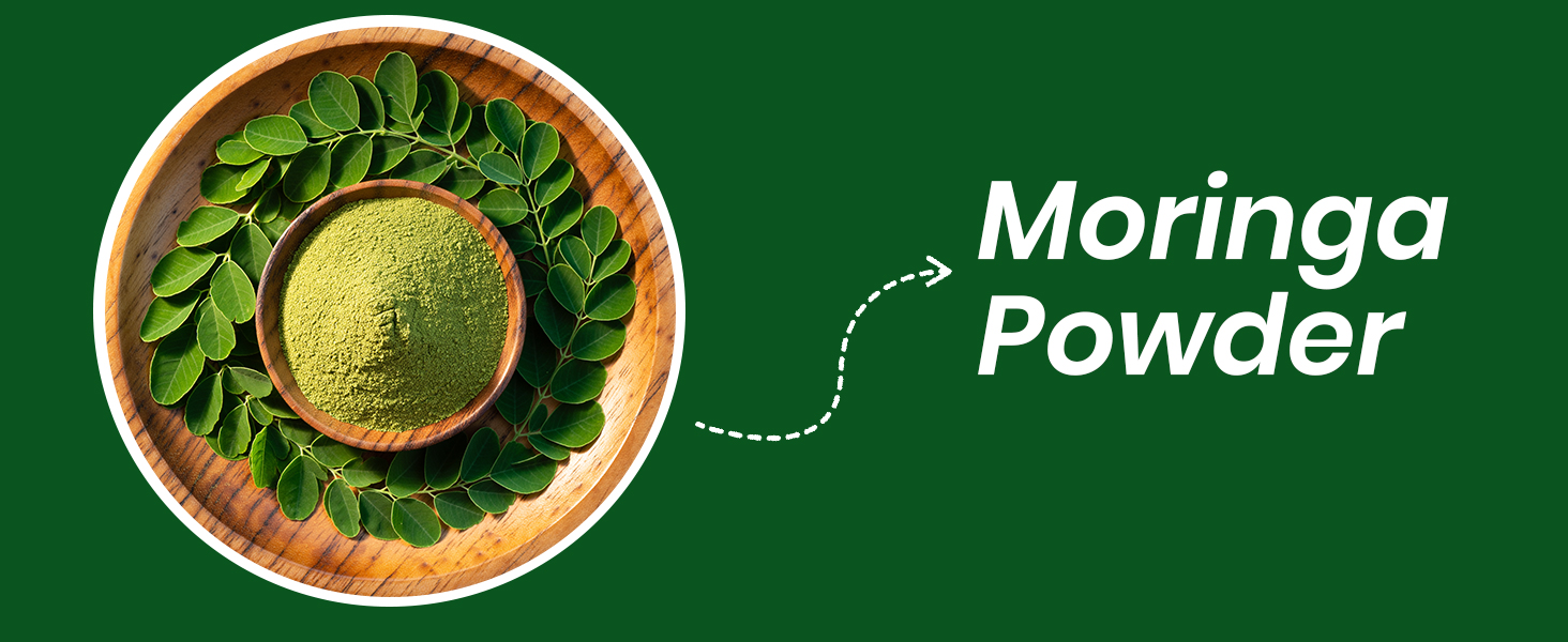 BLUE TEA - Moringa Powder - 100 gm | Essential Nutrients | Superfood | Rich in Vitamins & Minerals | Naturally Boosts Energy and Overall Health | Drumstick Leaf Powder | Ziplock Pack