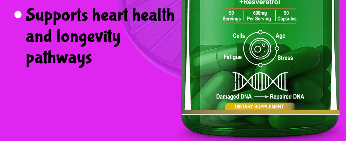 NAD+ Supplement with Resveratrol 600mg | Nicotinamide Adenine Dinucleotide Capsules for Cellular Energy, Healthy Ageing & DNA Support | Anti Fatigue & Stress Support | 90 Veg Capsules Dietary Supplement for Men