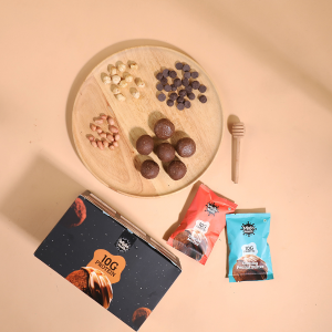 Mojo Bar Protein Bombs Variety Pack | Peanut Butter, Hazelnut & Mocha | Daily Protein Snack | 10g Protein | Pack of 6 x 40g Protein Balls | Vegan, Gluten Free & No Preservatives