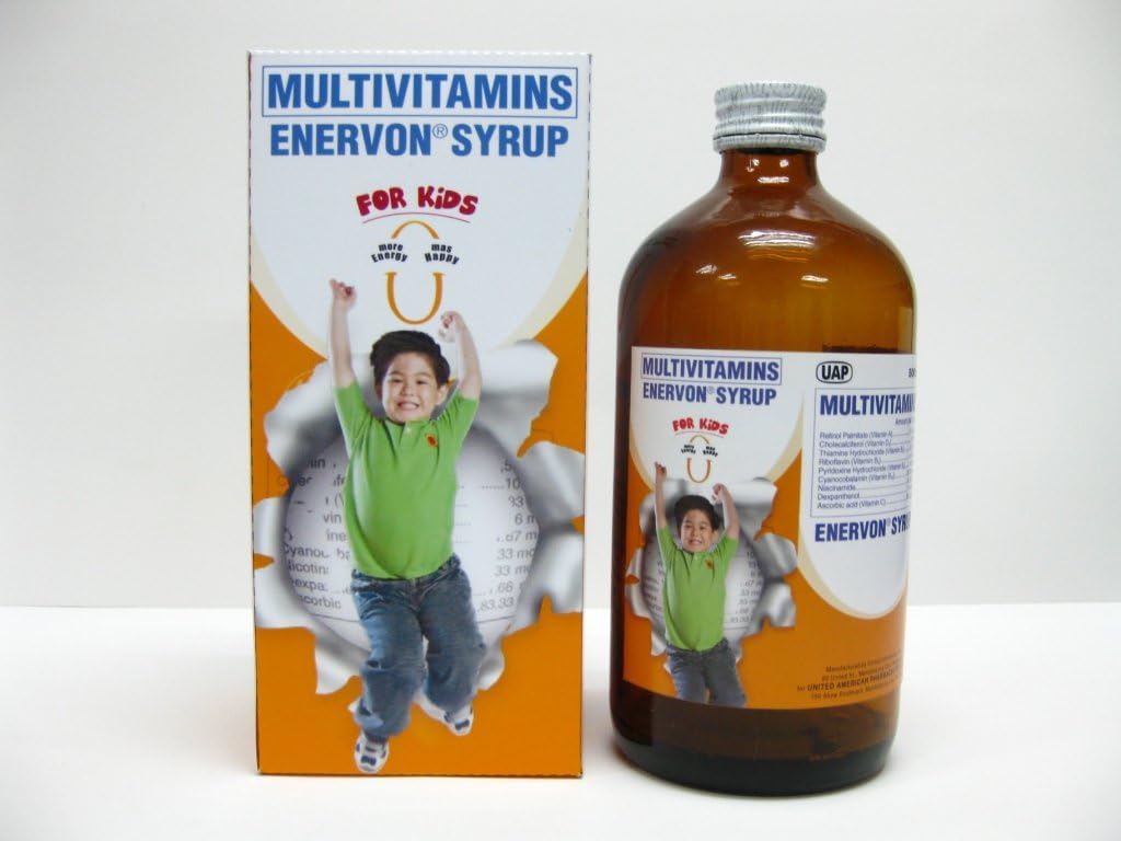 2 Enervon Syrup Multivitamine (2 x 120ml)