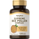 Piping Rock Bee Pollen mit Gelée Royal und Propolis | 120 Caplets | Komplexe Ergänzung für Frauen und Männer | Nicht-GVO, glutenfrei
