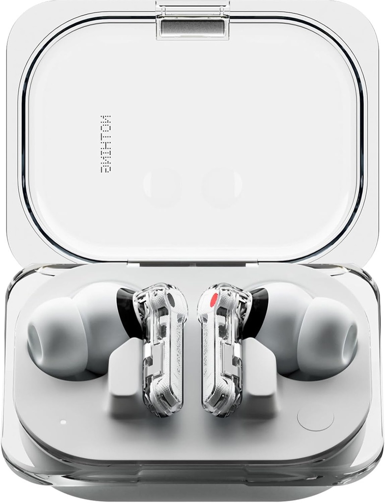 Nichts Ear (a) Wireless Earbuds, 45dB Hybrid Noise Cancelling Earbuds, Hi-Res Audio, Advanced Equaliser, Dual Connect, 6 Mics, 42.5H Playtime Ear Buds Wireless Bluetooth, Weiß