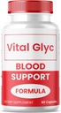 (1 Pack) Vital Glyc Capsules - Official Blood Support Formula, Vital Glyc Blood Vessel Cleaner, Vital Glyc Glyco Optimizer Pills, unterstützt Gesamtgesundheit & Wellness, Vital Glyc Powder (60 Kapseln)