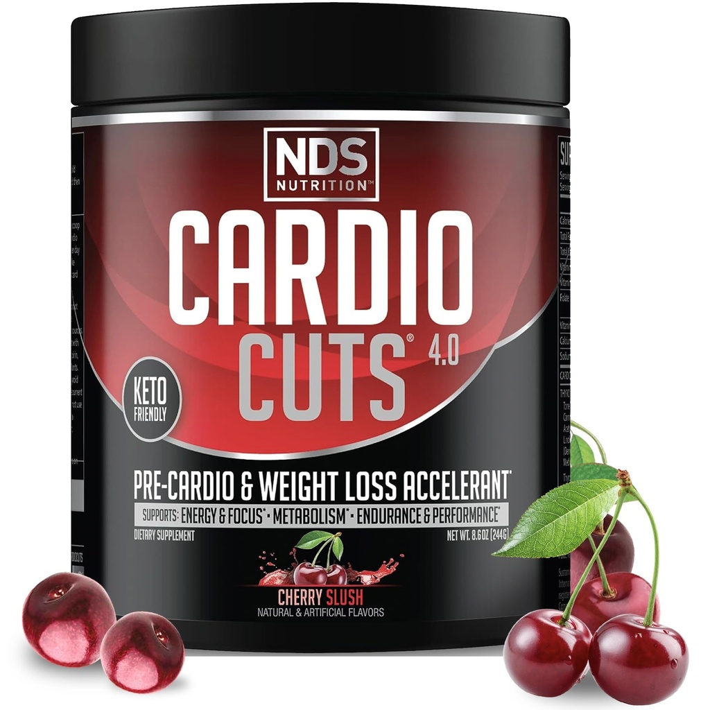 NDS Nutrition Cardio Cuts 4.0 - Cherry Slush - 8.6 Unze.
