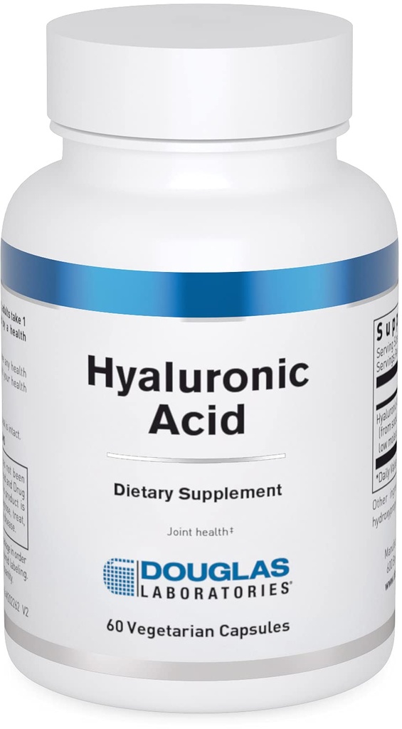 Douglas Laboratories Hyaluronsäure | 70 mg Hyaluronsäure für Gelenk- und Hautgesundheit | 60 Kapseln