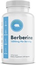 Berberine Supplement 1200mg – 60 Vegan Kapseln – Glutenfrei, Non-GMO, Dairy Free – 30 Tage Versorgung