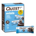 Quest Chocolate Brownie & Cookies & Cream Protein Bars Bundle, High Protein, Gluten Free, 26 Count