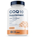 Premium COQ10 Supplement with 18x Better Absorption to Support Ubiquinol Levels – Coenzyme q10 & Antioxidant Capsules to Boost Energy, Support Heart Health, Fertility and Mitochondria - 60 Servings
