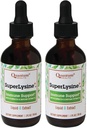 Quantum Super Lysine+ Liquid Extract 2 fl oz (59 ml) Flüssigkeit (Pack von 2)