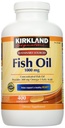 Kirkland Signature Natural Fish Oil Konzentrat mit Omega-3-Fettsäuren - 400 Softgels (Paket von 2)
