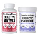 Physician's CHOICE Prebiotic-Probiotic + Digestive Multienzyme 60CT - Digestive Health Bundle