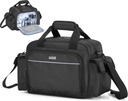 Trunab Home Gesundheit Krankenpflege Tasche Leere, tragbare medizinische Versorgung Schultertasche für Hospiz, Home Besuch, Krankenhaus Interns, Schwarz, Tasche Nur