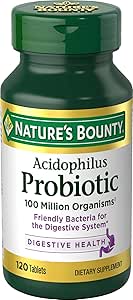 Nb Acidophilus Größe 100s Natur Bounty Acidophilus Probiotic Tablets 100 Zähler
