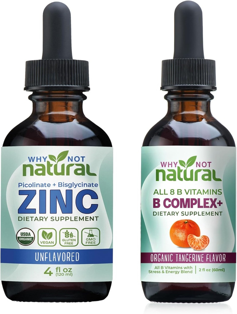 Organischer flüssiger Zink- und Vitamin-B-Komplex