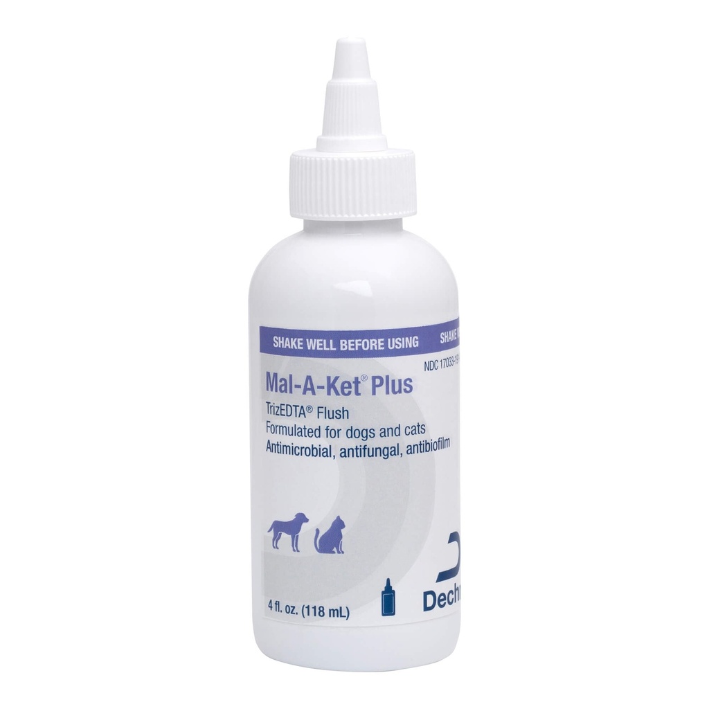 Mal-A-Ket Plus TrizEDTA Flush für Katzen und Hunde, 4 Unzen