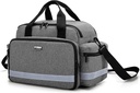 Trunab Startseite Gesundheit Krankenpflege Tasche Medizinische Tasche Organizer mit Griff und Schultergurt für Zuhause Besuchen