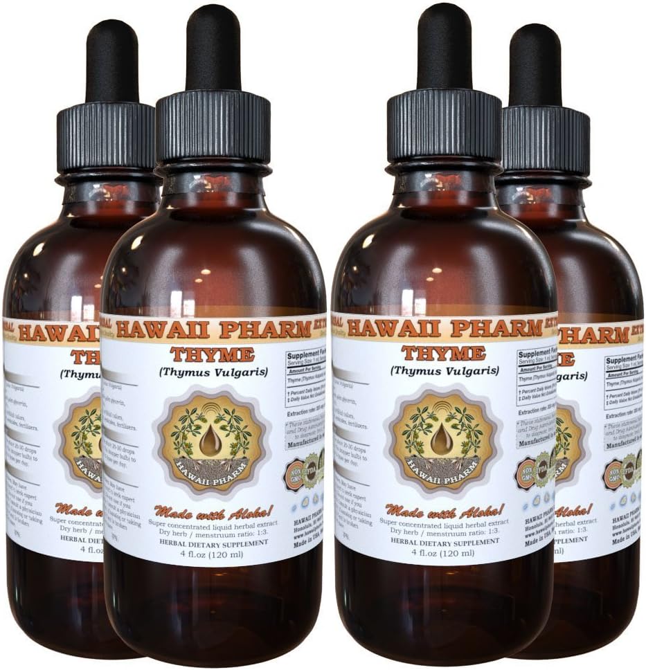 Thyme (Thymus vulgaris) Flüssiger Extrakt 4x4 fl.oz