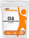BulkSupplements.com Conjugated Linoleic Acid Powder - CLA Supplement, Nahrungsergänzungsmittel - Glutenfrei, 2g pro Servierung, 1kg (2.2 lbs) (Pack von 1)