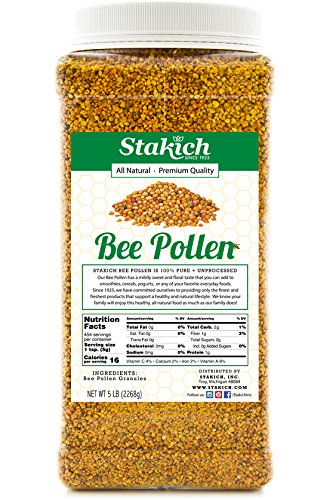 Stakich Bee Pollen (5 Pfund (Pack 1))