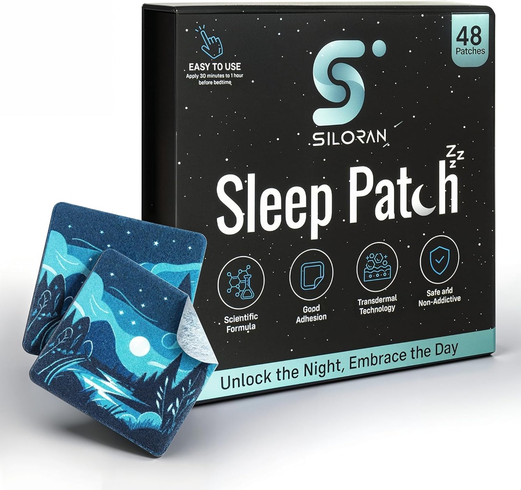 Premium-Schlaf-Patches (48 Tage Versorgung), Schlaf-Patch für Erwachsene: Extra Kraft-Hilfe Melatonin Erweiterte Veröffentlichung, Natürliche Brunnen-Hilfe, um Frauen zu unterstützen, Kinder haben Nacht Sweet Dream