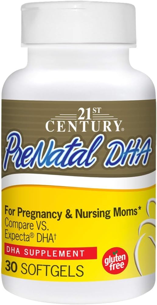 21st Century PreNatal DHA Softgels - 30 ct, Packung von 3