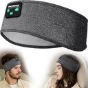 Perytong Sleep Headband - Bluetooth Sleeping Kopfhörer für Side Sleepers - Kopfhörer zum Schlafen Bequeme Kopfband mit dünnem Lautsprecher Mikrofon Geschenkideen für Frauen Männer