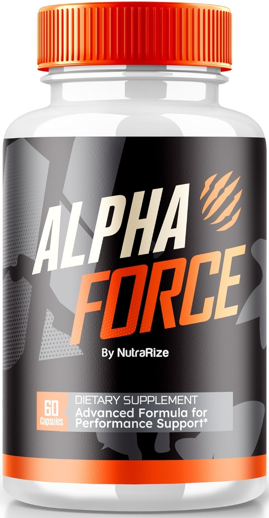 NutraRize Alpha Force Kapseln, Alle natürlichen Pillen zu unterstützen Energie und Leistung, Ernährung Formel für allgemeine Gesundheit, offizielle Bewertung (60 Kapseln)