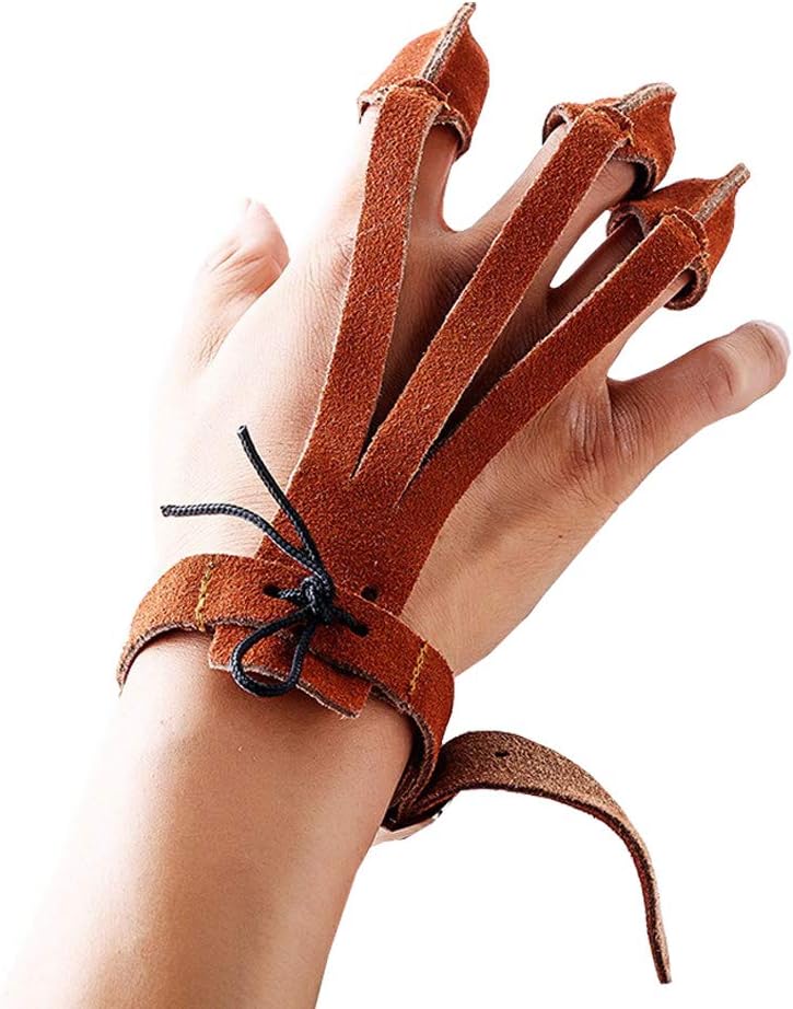 3 Finger Design Bogenschießen Schutzhandschuhe