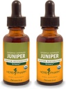 Herb Pharm Certified Organic Liquid Extract for Urinary System Support Juniper 1 Fl Oz (Pack von 2)