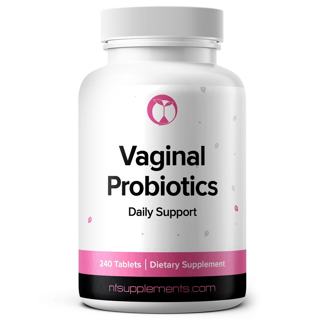 Vaginal Probiotics Supplement unterstützt PH Balance & Intimate Flora 240 Tabletten 3 Billion CFU (240, Vaginal Probiotics)