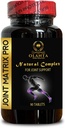 Joint Matrix PRO Complex - Glucosaminsulfat msm, Joint Support Supplement mit Chondroitin für Hände, Rücken, Knie und Gelenkgesundheit - 1 Flasche