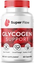 (1 Pack) Super Flow Glycogen, SuperFlow Glycogen Support Capsules, Glyco Optimizer Formula, Natural Blood Vessel Cleaner, Premium Super Flow Glycogen Support (60 Kapseln)