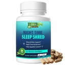 Gewichtsverlust Pille Nacht Schlaf Shred Fast Fat Burner, Appetit Suppressant Aid Carb Blocker Metabolismus Booster Support Supplement für Frauen Männer mit Melatonin White Kidney Bean Ashwagandha 60 Caps