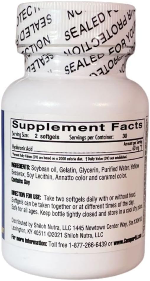 Original Form Hyaluronsäure - 60 Softgel Caps