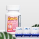 HealthA2Z® Mega Savings Bundle: Bismuth Subsalicylate 262mg, 100 Kautabletten & 7-Tag XL Pillen Organizer