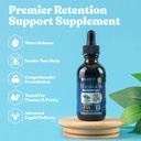 Rejuvica Health Hydrocin - Advanced Diuretic Water Retention Support Supplement - Flüssige Lieferung für bessere Absorption - Dandelion, Uva Ursi, Juniper Berry, Celery Seed, Grüner Tee &amp; Mehr!