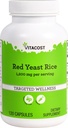 Vitacost Red Yeast Rice - 1200 mg - 120 Vegetarische Kapseln