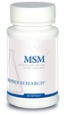 Biotics Research MSM Potent Sulfur Supplement, Kollagenproduktion, Gesundes Haar, Haut und Nägel, Muskel und Gelenk Komfort. 60 Kapseln