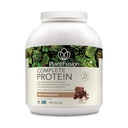 PlantFusion Complete Vegan Protein Powder - Pflanzenbasiertes Proteinpulver mit BCAAs, Verdauungsenzyme und Pea Protein - Keto, Glutenfrei, Sojafrei, Non-Dairy, Kein Zucker, Non-GMO - Rich Chocolate 5 lb