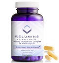 Reluminen 1650mg L-Glutathion-Komplex mit Hyaluron, Alpha Lipoic, Rose HIPS, Vitamin E & Riboflavin, Inner Glow Muttertag Wellness - Ihre strahlende Haut beginnt hier, Made in USA - 90 Caps