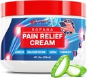 Schmerzlinderungscreme mit Arnica, Magnesium, MSM & Turmeric (4 FL Oz) - Natürliche beruhigende Entlastungscreme für Gelenke & Sore Muskeln - Nicht fetthaltige Schmerzlinderung