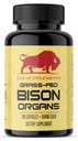 Gras Fed Bison Organ Supplement, unterstützt Ganzkörper-Wellness mit proprietäre Mischung von Leber, Herz, Nieren, Freeze-Dried Bison, Non-GMO, 180 Kapseln