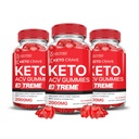 Justified Laboratories (3 Pack Keto Crave Keto ACV Gummis Extreme 2000MG Keto Crave Keto Gummies Advanced Formula Apple Cider Essig mit Granatapfelfettpulver B12 Vegan Non GMO 180 Gummys