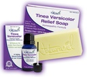 Tinea Versicolor Full Body Value Pack - Targeted Relief Liquid (15mL) + 1 Anti-Itch Seife | Natürliche Inhaltsstoffe für Ringworm, Candida, Itch & Tinea | Gentle für alle Hauttypen | Safe für Kinder & Erwachsene