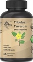 Tribulus Terrestris Supplement für Männer und Frauen Supplement Booster für Energie, Vitalität, Stamina & Performance (Pack mit 60 Kapseln)