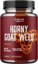 Horny Goat Weed für Frauen und Männer - Kräuter-Komplex-Mischung Ergänzung mit Saw Palmetto Extrakt Ginseng Maca Root und Tongkat Ali Powder - Mens Prostata Health Supplement mit Horny Goat Weed Extract