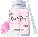 N'More Boric Acid Vaginal Suppositories - 100% Pure Made in USA - Boricfem Support Vaginal Health (One) (30 Servieren, Boricfem mit Applicator)